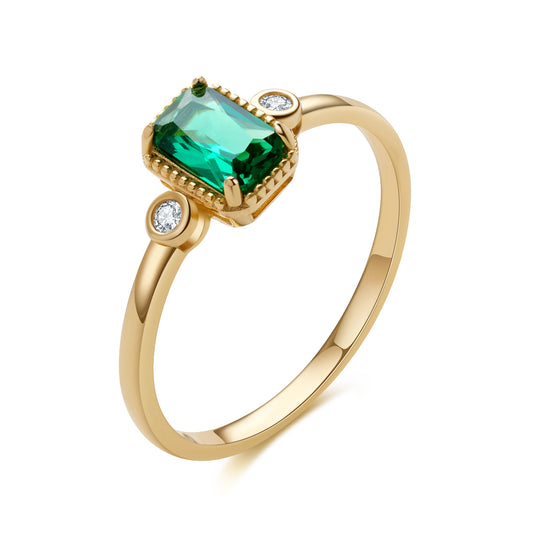 Jade Prism Ring