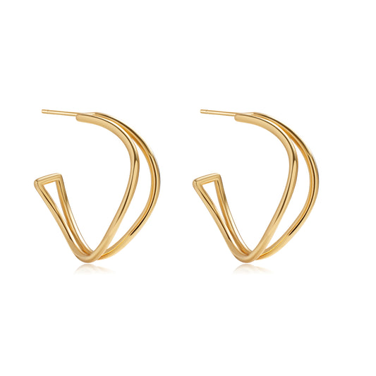 Psyche's Bow Hoops